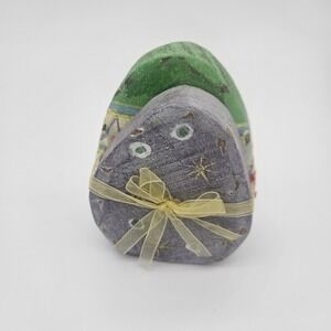 Rustic Handpainted Easter Egg Decor Vintage